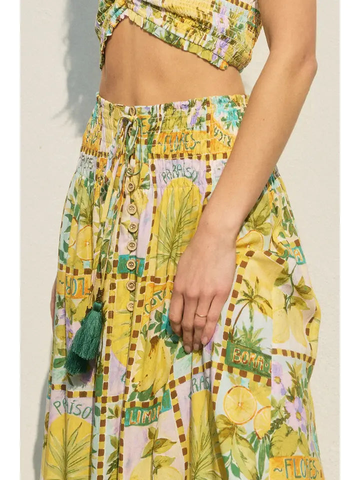 Tropic Midi Skirt