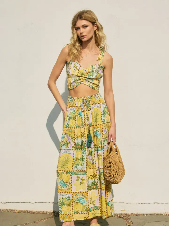 Tropic Midi Skirt