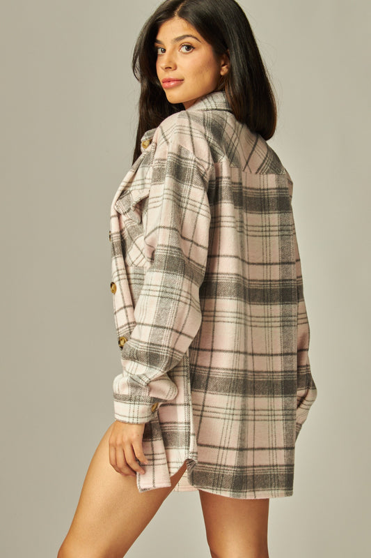Oversized Flannel Shacket