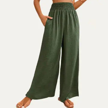 Textured Wide Pant