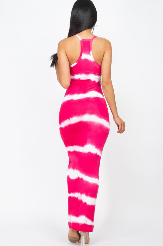 Tie Dye Maxi Dress