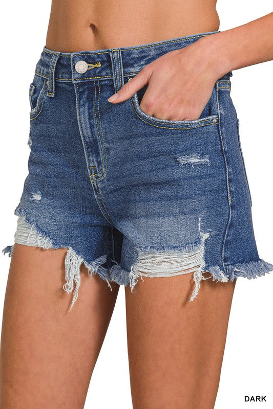Dark Denim Short