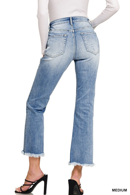 Crop High Rise Jean
