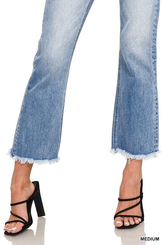 Crop High Rise Jean