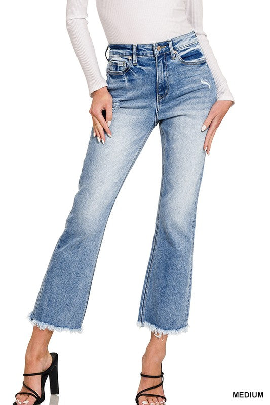 Crop High Rise Jean