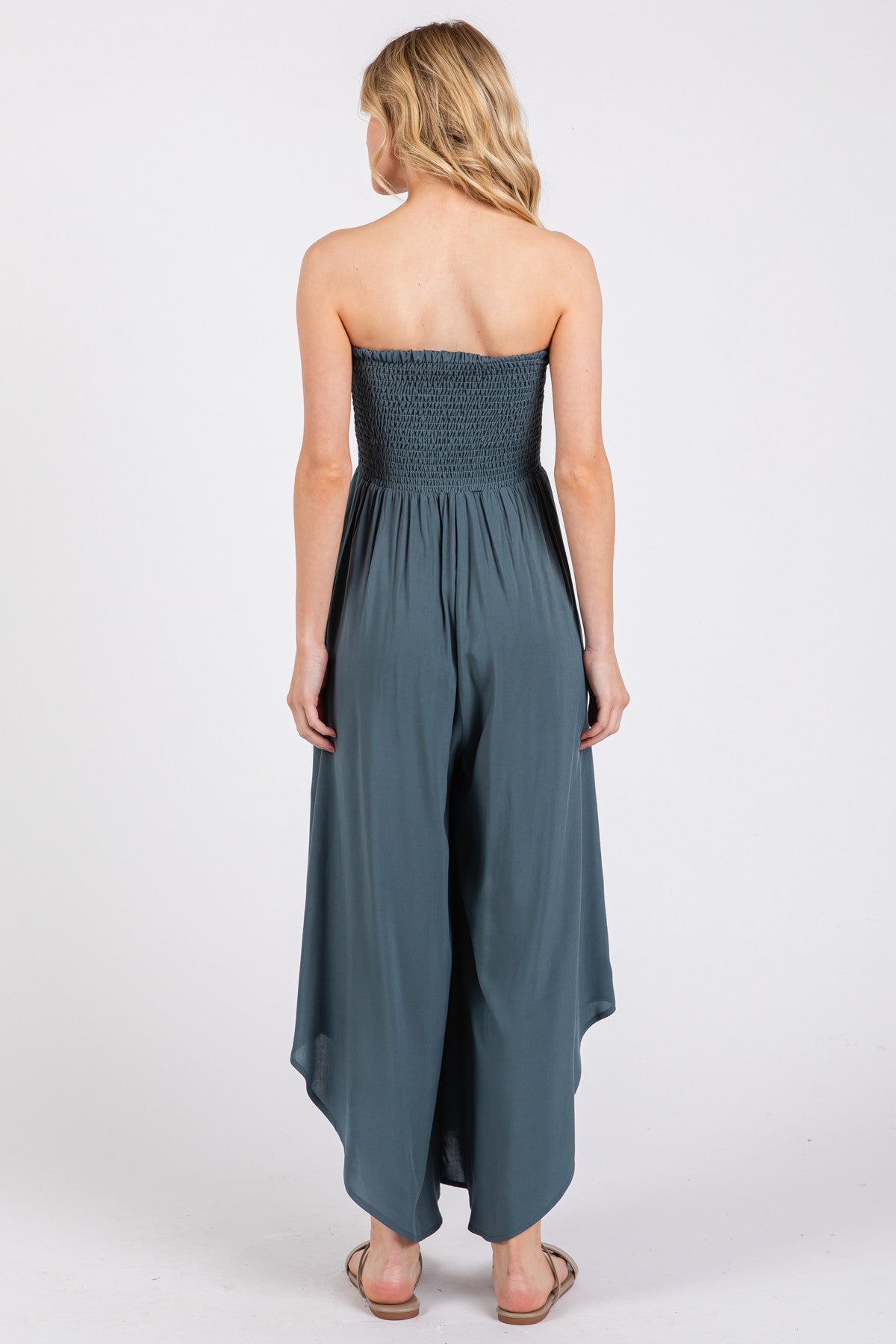 Smocked Jumpsuit