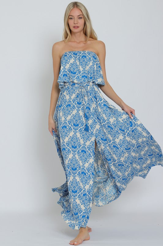 Belted Maxi Dress