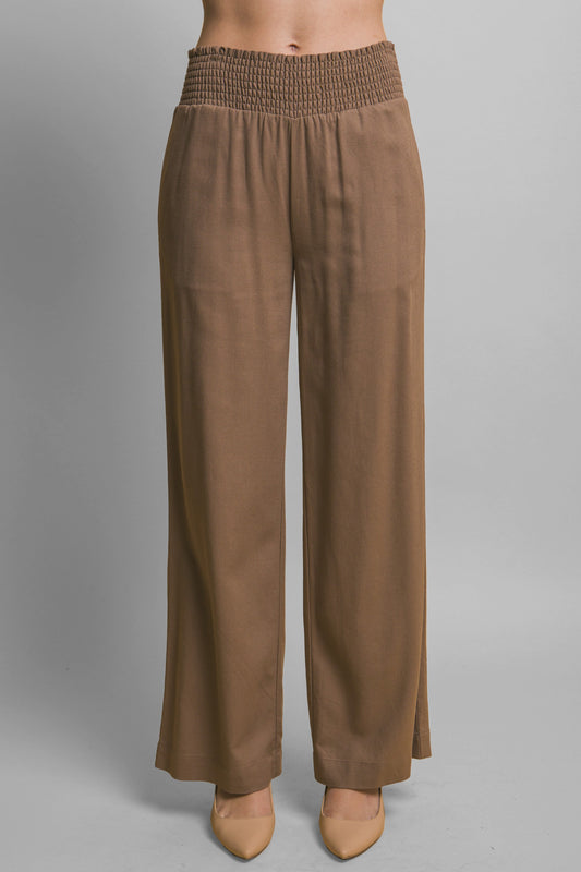 High Waist Linen Pant
