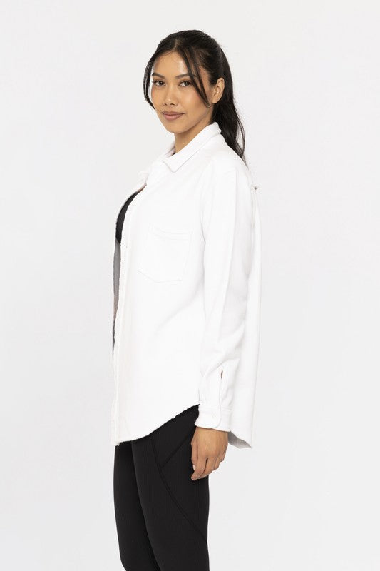 Button Down Shacket