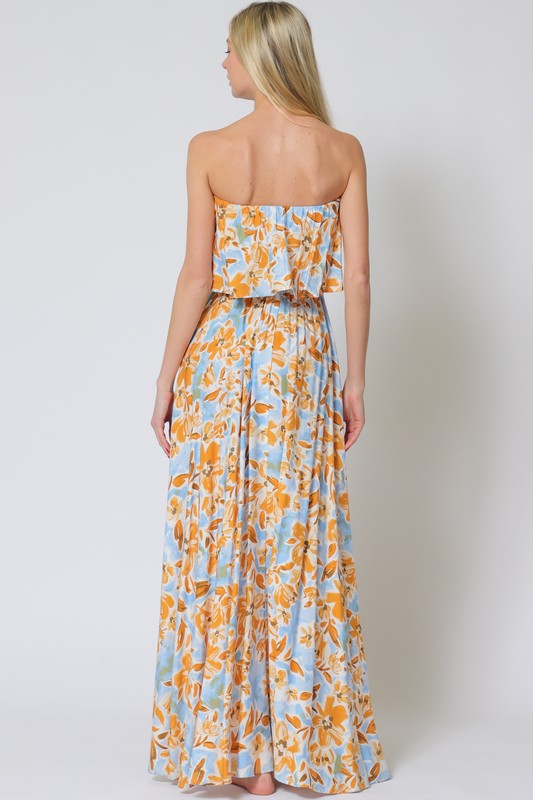 Blossom Belted Maxi