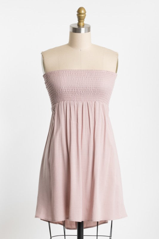 Tie-Back Mini Dress