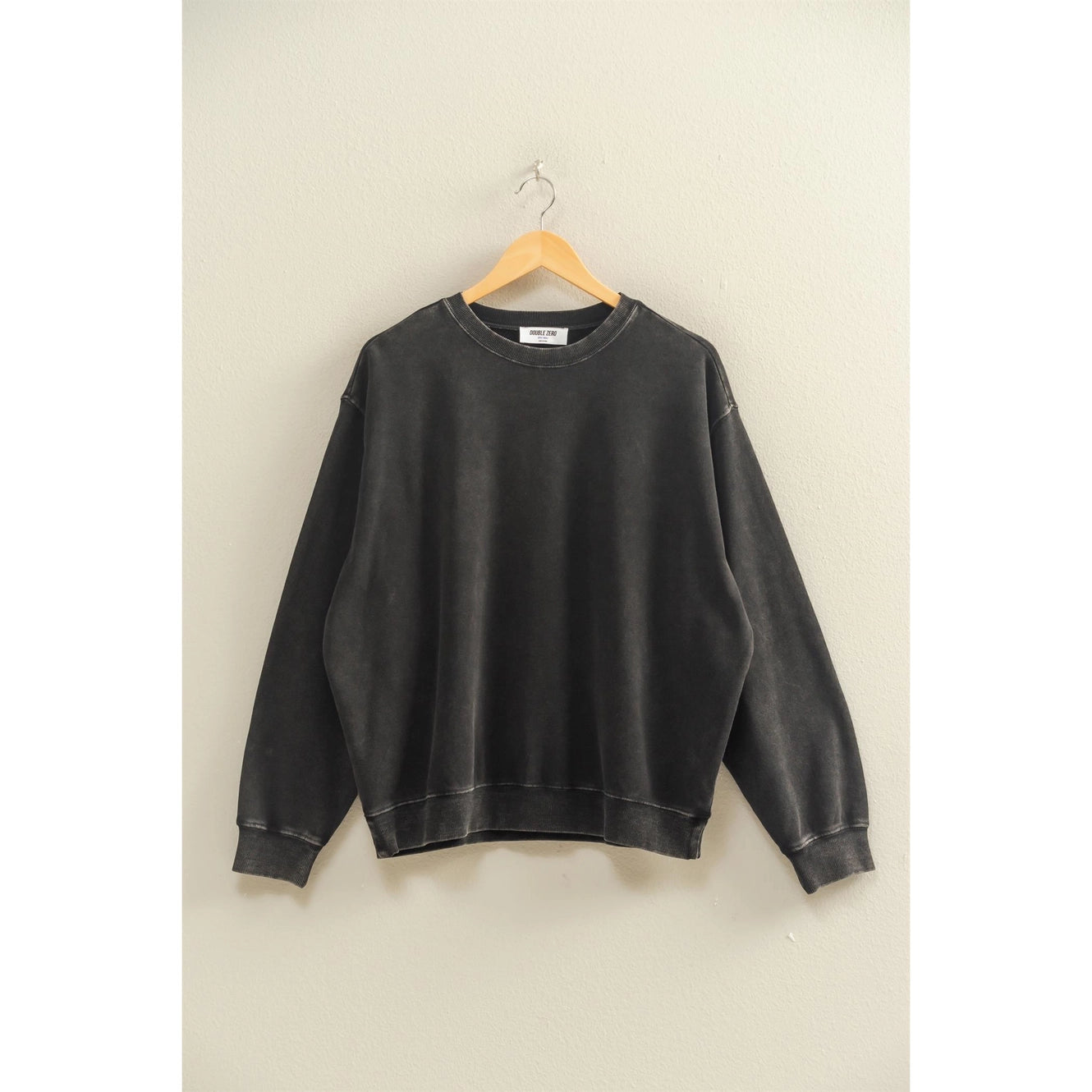 Mineral Washed Crewneck