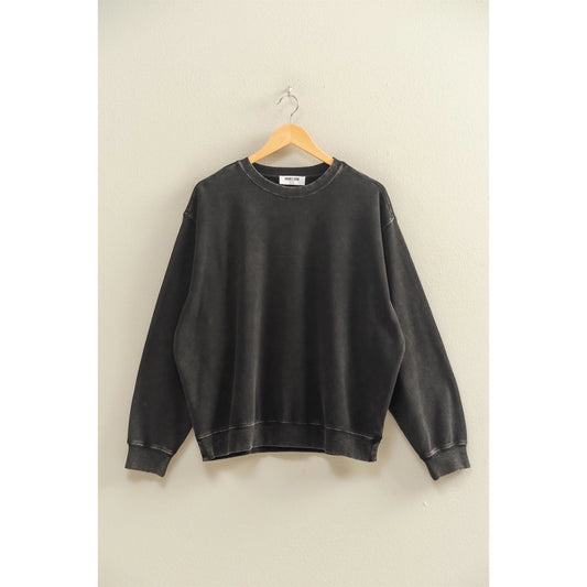 Mineral Washed Crewneck