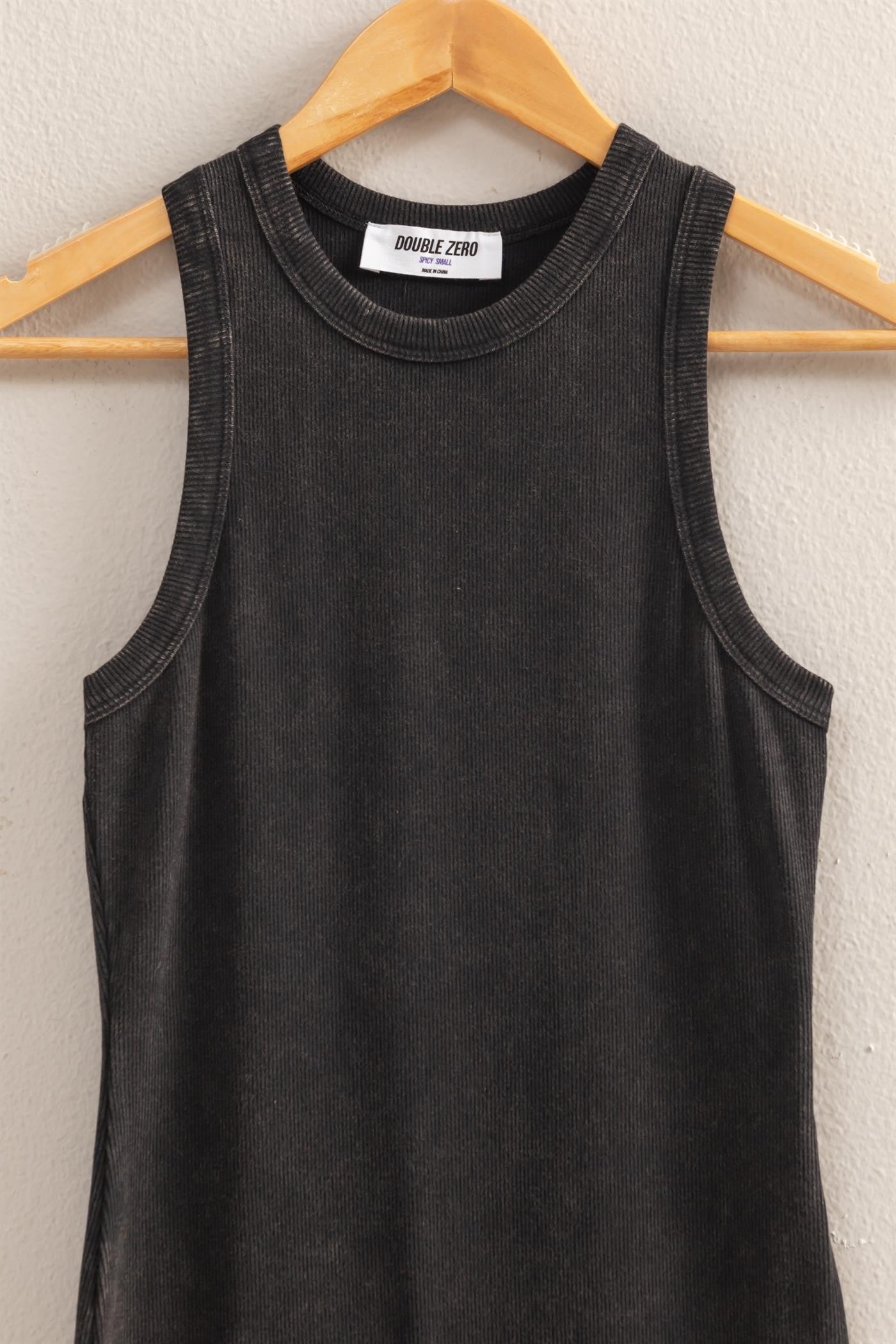 Acid Wash Mini Dress