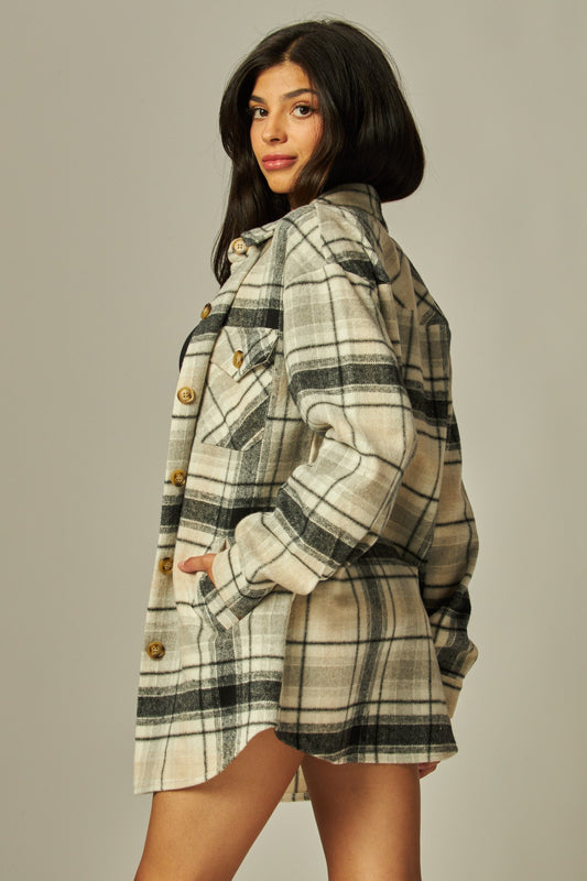 Oversized Flannel Shacket
