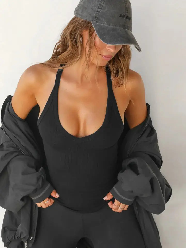 Halter Style Tank Top