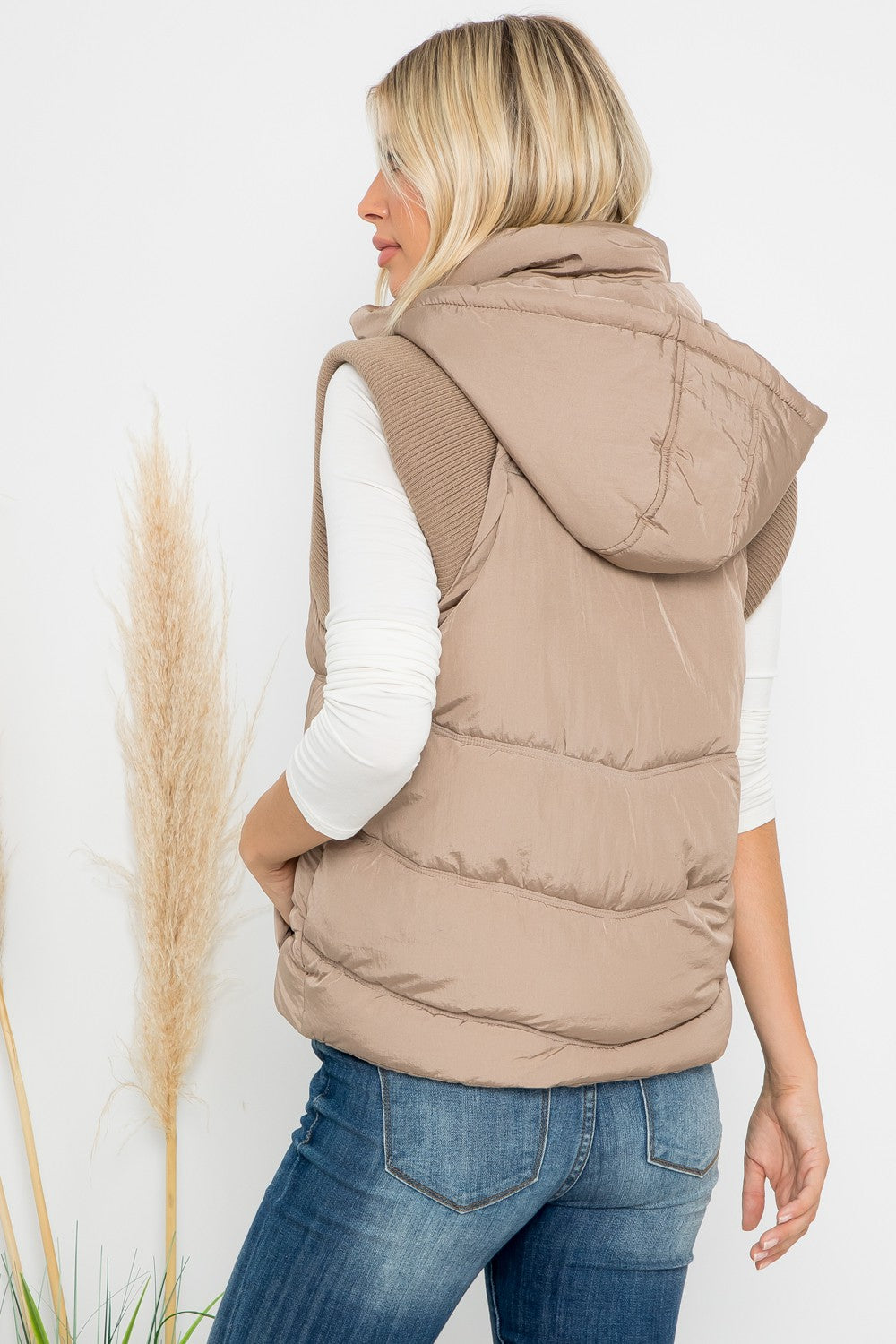 Hooded Puffer Vest