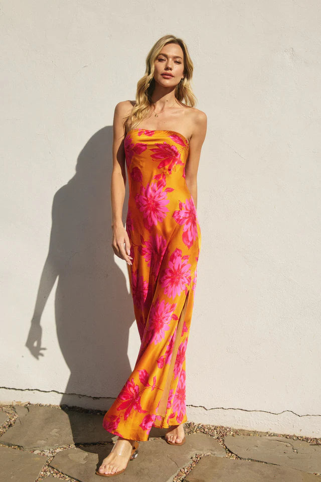 Hibiscus Maxi Dress