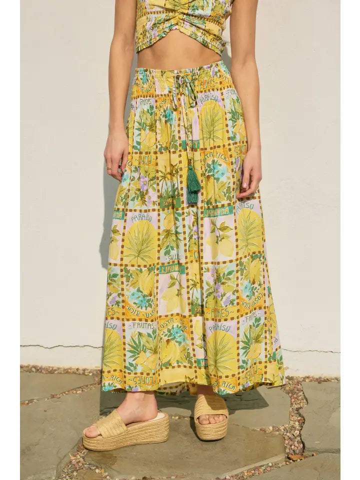 Tropic Midi Skirt