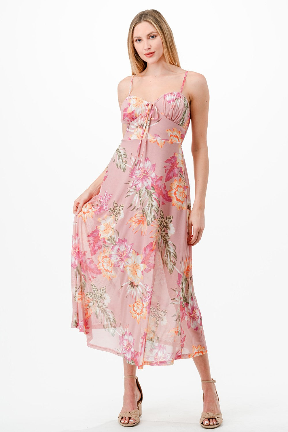 Maui Floral Maxi Dress