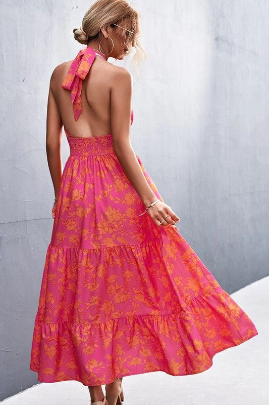 On Holiday Maxi Dress