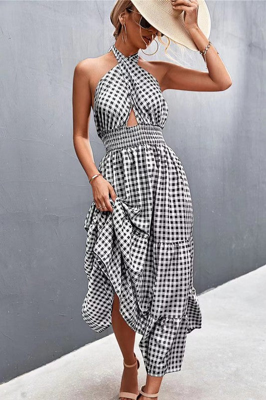 On Holiday Maxi Dress