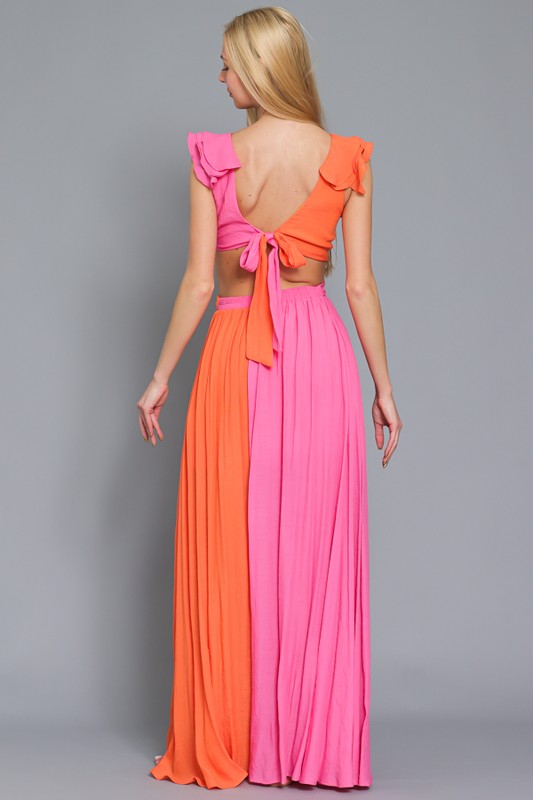 Shades of Spring Maxi Dress