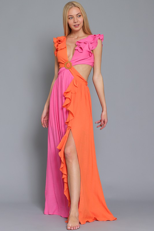 Shades of Spring Maxi Dress