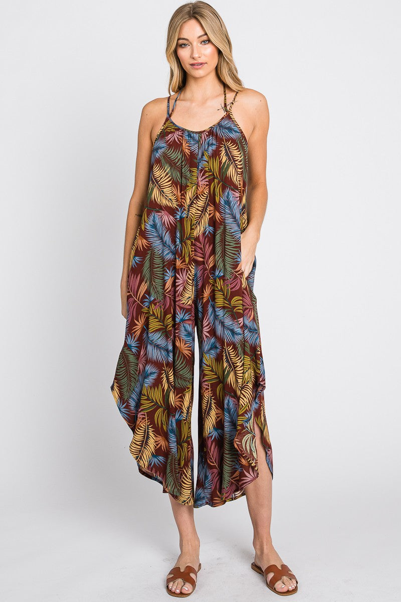 Print Cami Jumpsuit