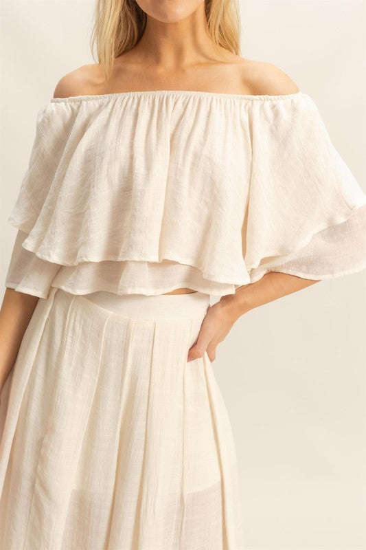 Off-The-Shoulder Blouse