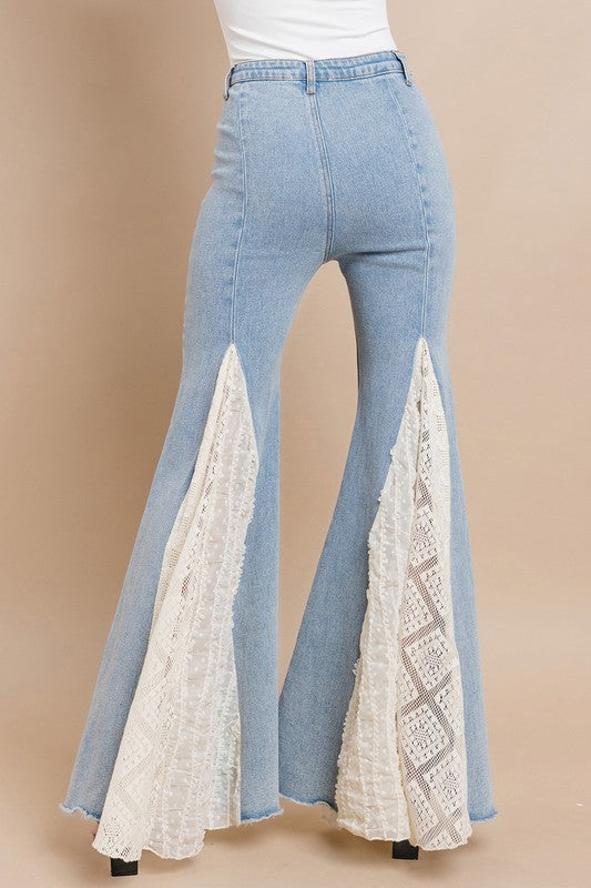 Lace Detailed Jeans