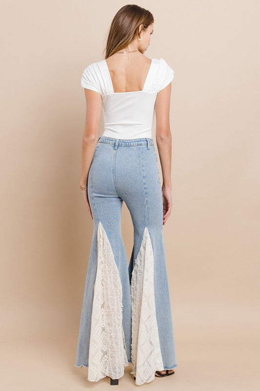 Lace Detailed Jeans