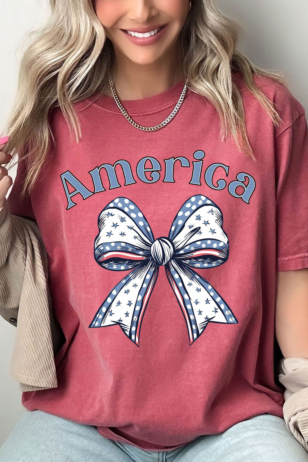 Flag Bow T-Shirt