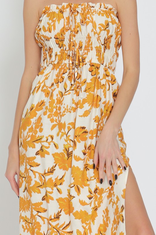 Strapless Maxi Dress