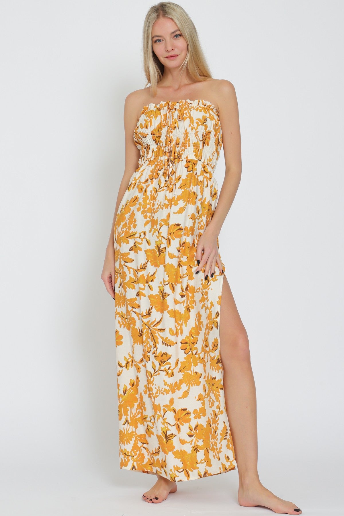 Strapless Maxi Dress