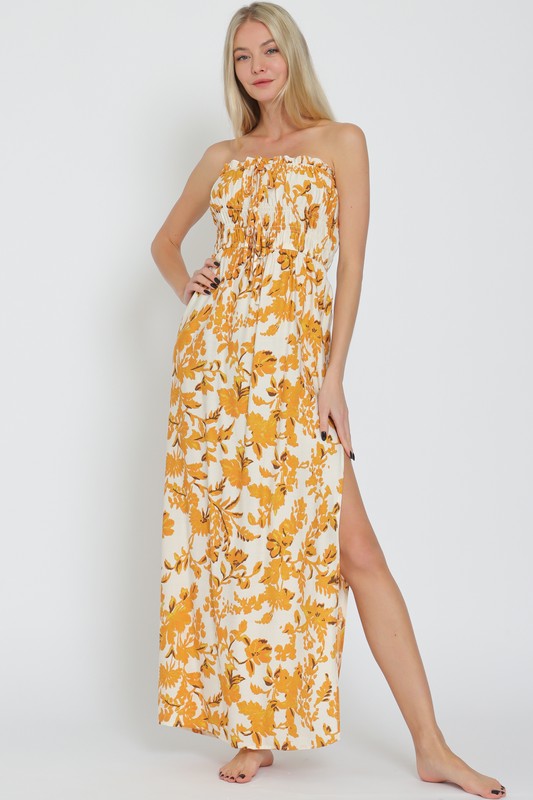 Strapless Maxi Dress
