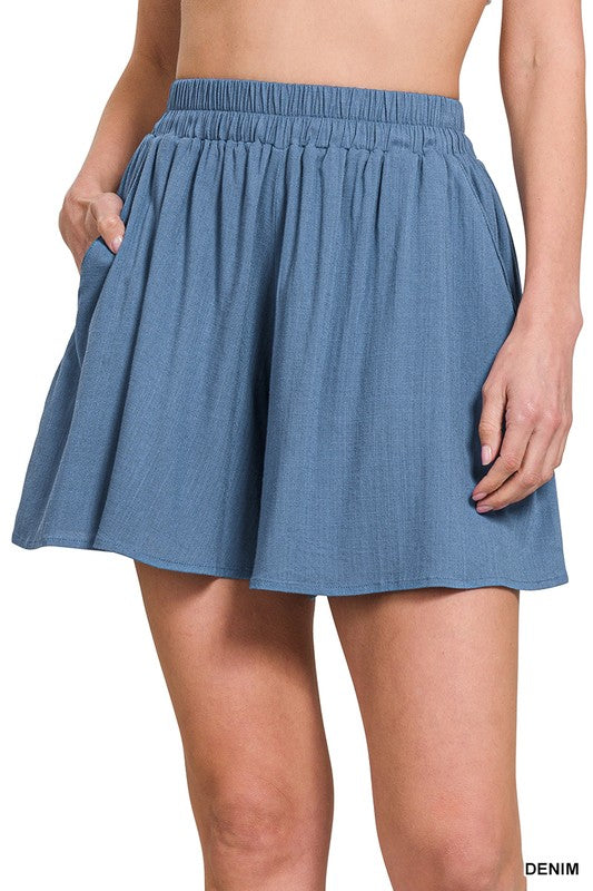 Woven Pocket Short