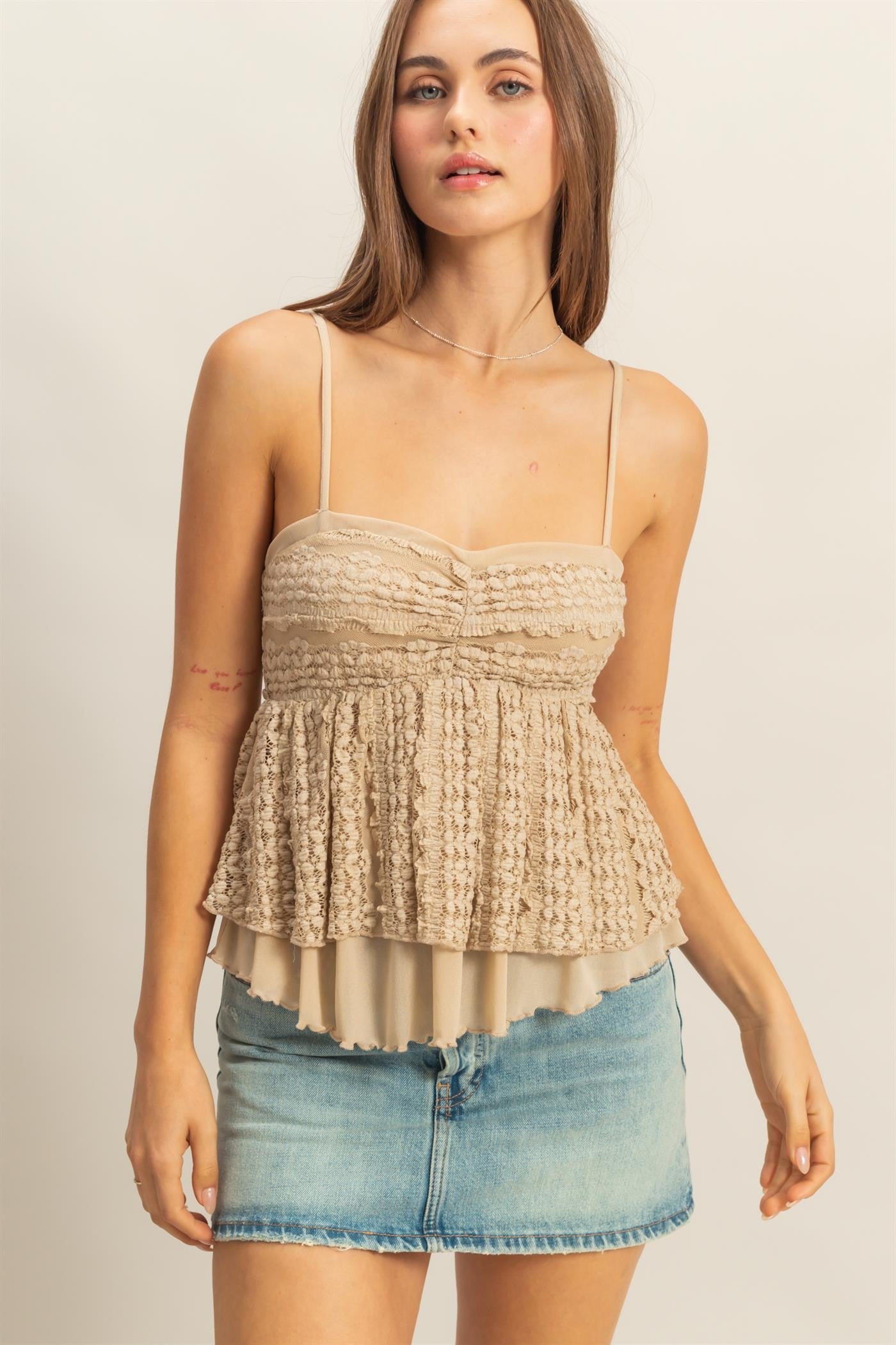 Lace Cami Top