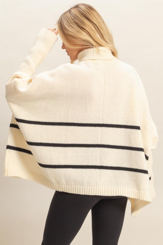Striped Turtleneck