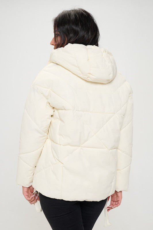 Hoodie Puffer Jacket
