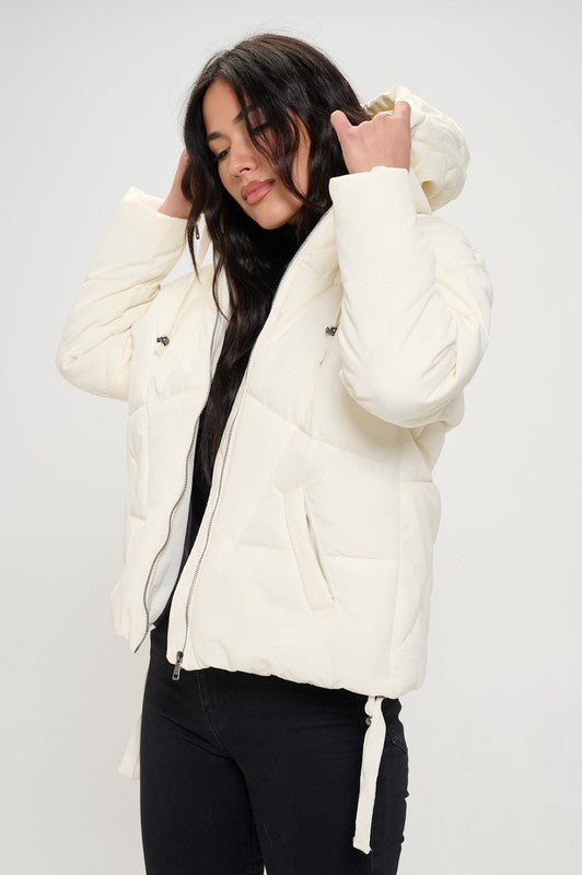 Hoodie Puffer Jacket