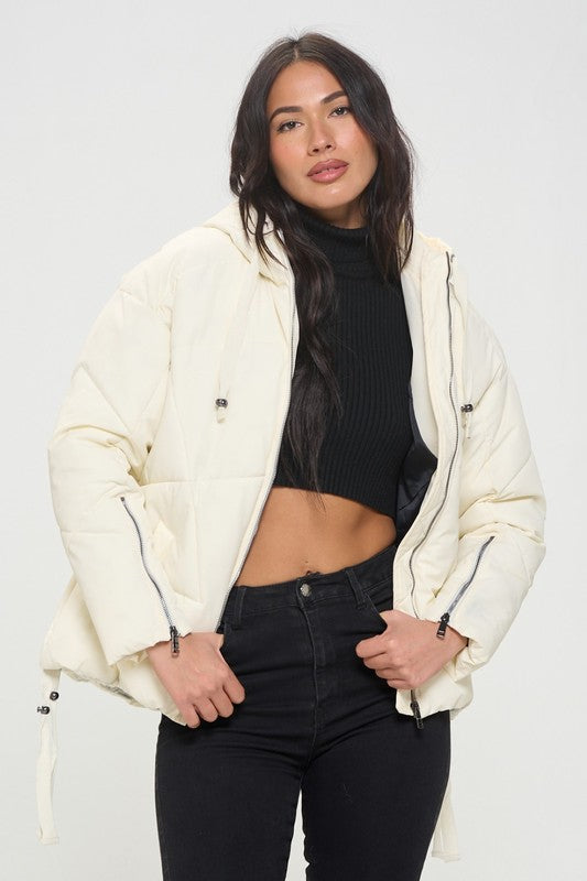 Hoodie Puffer Jacket