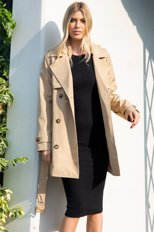Midi Trench Coat