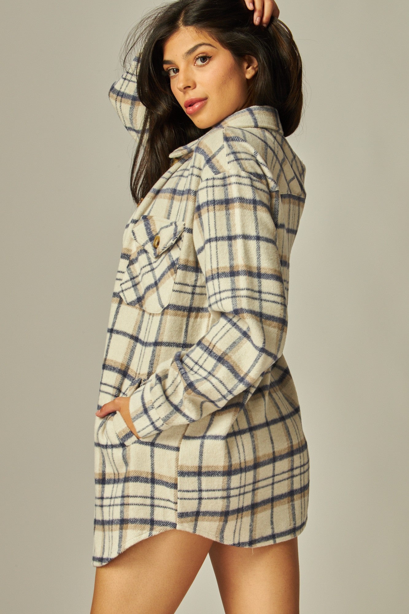Oversized Flannel Shacket