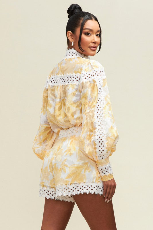 Golden Hour Crotchet Shorts