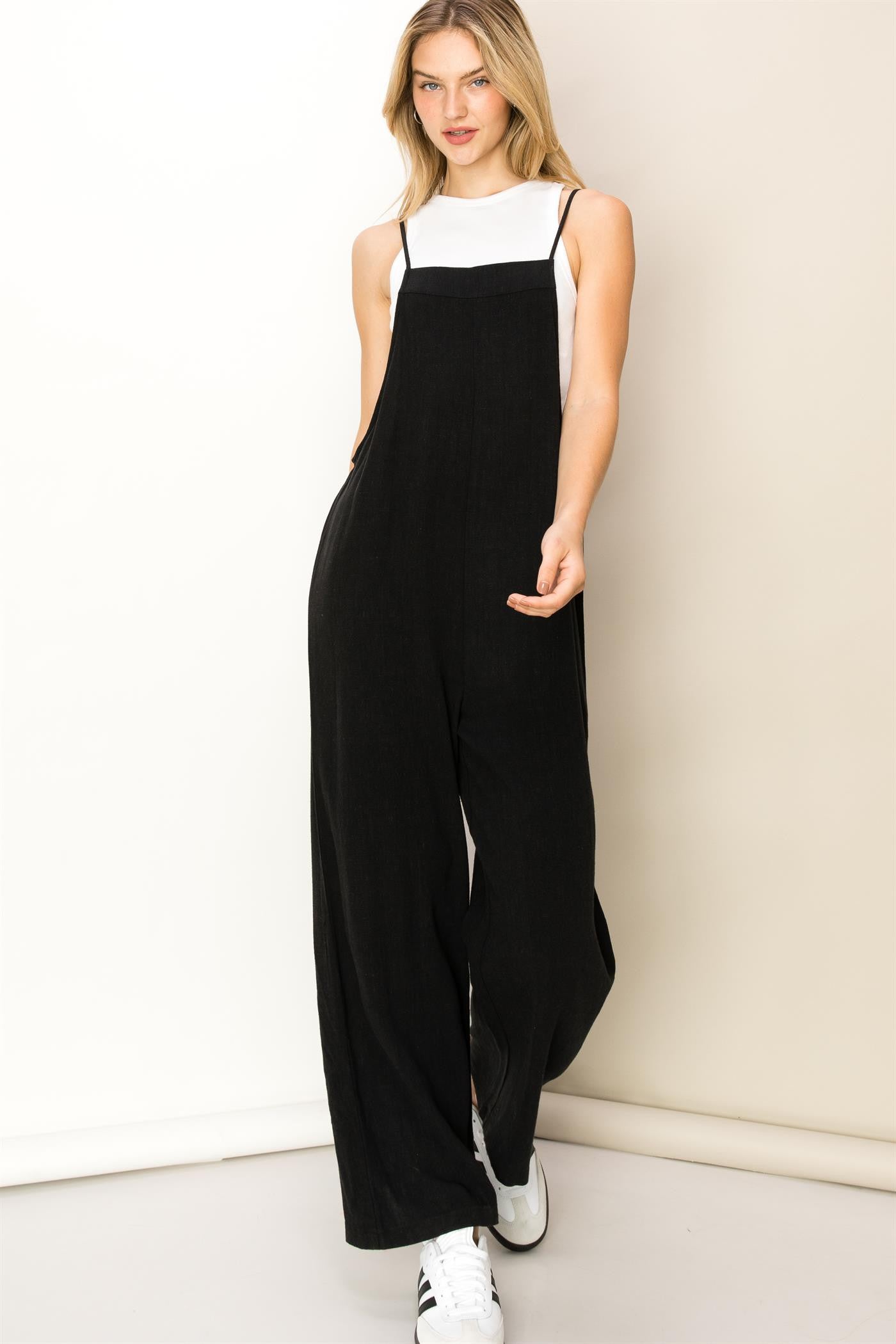 SO INTO YOU SLEEVELESS JUMPSUIT